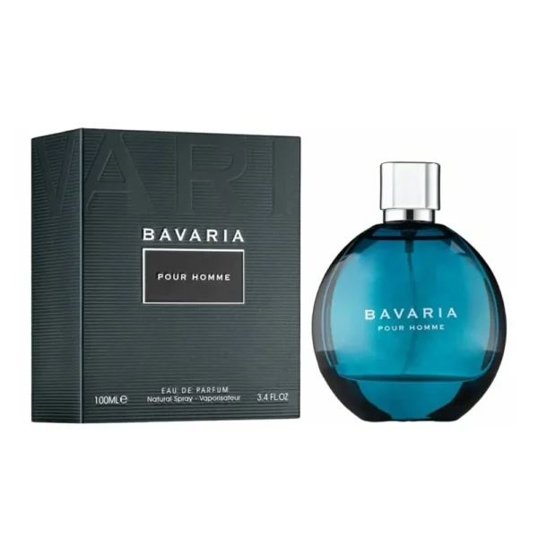 ادکلن فرگرانس ورد (Fragrance World) مدل باواریا پور هوم Bavaria Pour Homme حجم 100 میلی لیتر