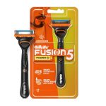 خودتراش ژیلت مدل Fusion 5 Power یک دسته و 1 یدک - باتری