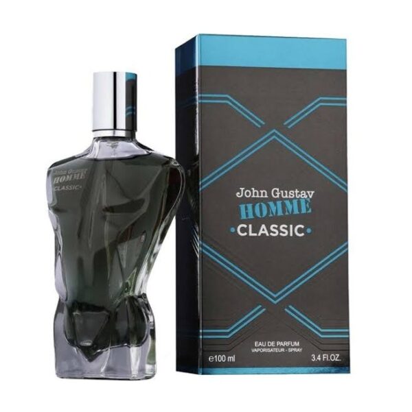 ادکلن فراگرنس ورد (Fragrance World) مدل JOHN GUSTAV HOMME CLASSIC میلی لیتر 100