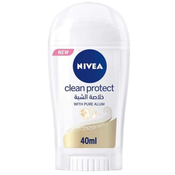 استیک ضد تعریق نیوآ مدل clean protect حجم 40 میلی لیتر
