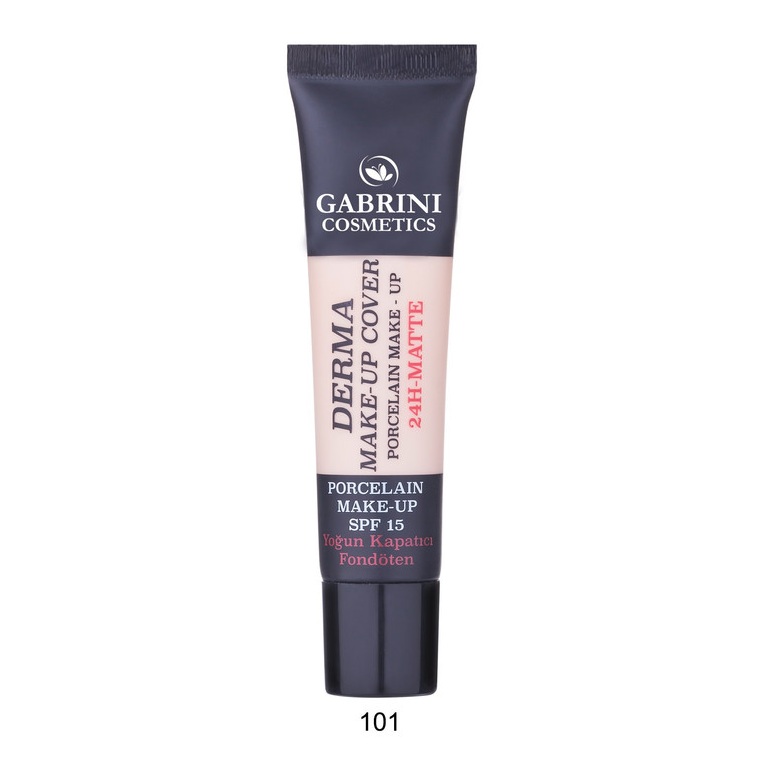 کرم پودر GABRINI مدل DERMA شماره 101 حجم 40 میل - Image 1