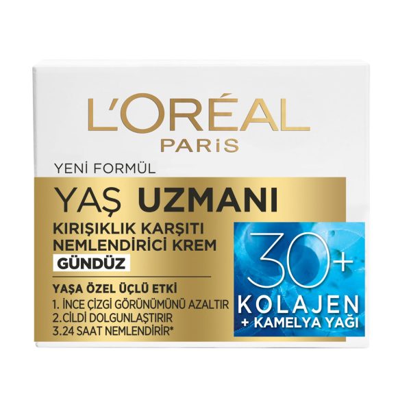 کرم ضد چروک اورآل LOREAL مدل YAS UZMANI +30