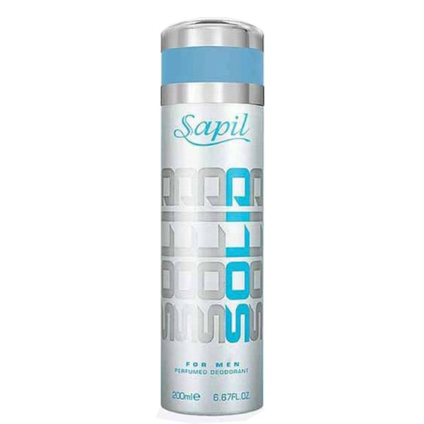 اسپری زنانه ساپیل SAPIL مدل SOLID حجم 200 میلی لیتر