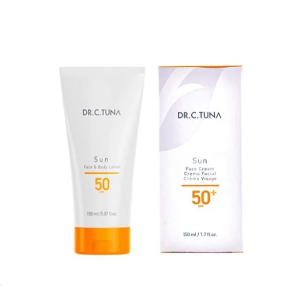 ضد آفتاب دکتر سی تونا DR.C.TUNA مدل +SUN SPF 50 حجم 50 میل