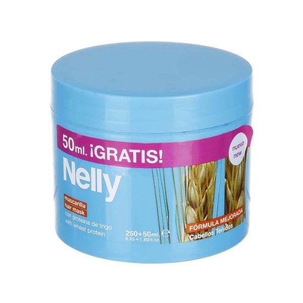 ماسک احیا کننده مو نِلی - Nelly با عصاره گندم - حجم 300 میل