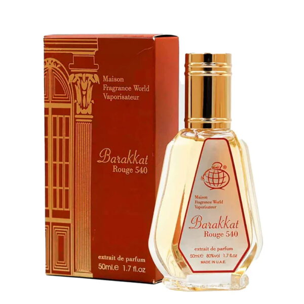 ادکلن فراگرنس ورد (Fragrance World) مدل BARAKKAT ROUGE قرمز - حجم 50 میل