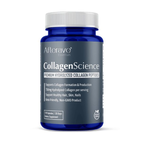 کپسول COLLAGEN SCIENCE برند AFTERAVE - حاوی 120 عدد کپسول