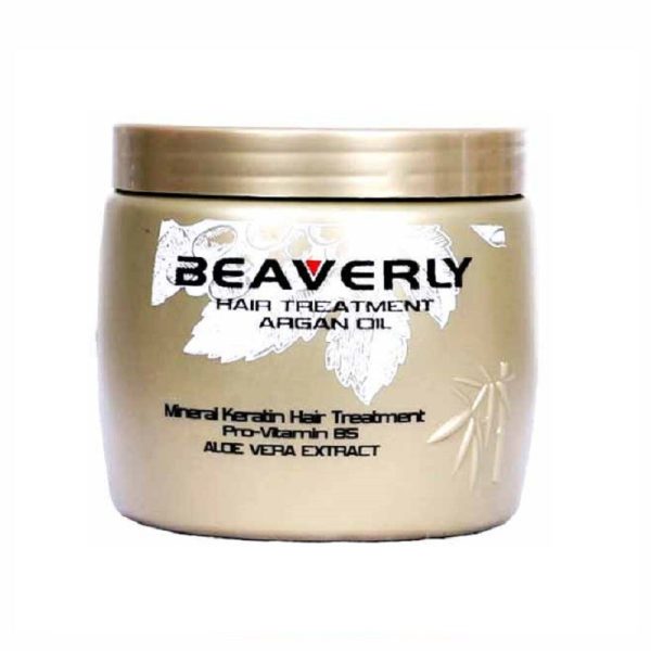 ماسک مو بیورلی Beaverly کاسه ای حاوی کراتین و آرگان حجم 500 میلی