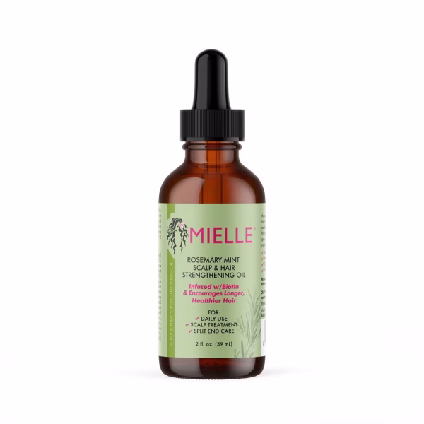 روغن تقویت کننده و ضد ریزش رزماری ونعناع میله MIELLE حجم 59 میل