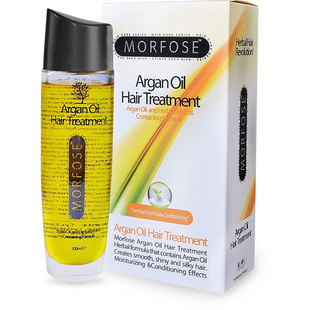 02fO-4v96Nea1Cqe روغن مو مورفوس MORFOSE مدل ARGAN HAIR TREATMENT حجم 100 میل - Image 1