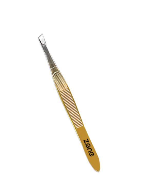 موچین انبری زدوان z.one مدل عاج دار طلایی کد Z-106