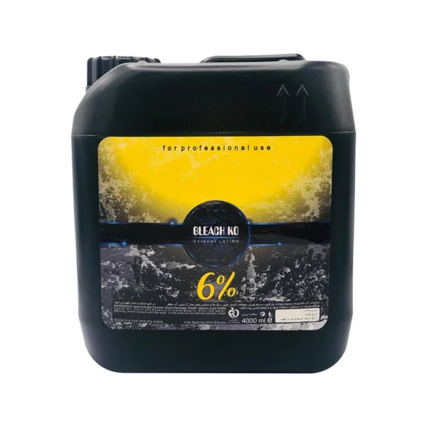 اکسیدان بلیچ کو 6 درصد نمره 1 حجم 4 لیتر