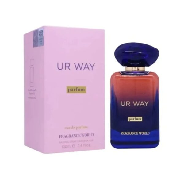 ادکلن فراگرنس ورد (Fragrance World) مدل UR WAY PARFUM حجم 100 میل
