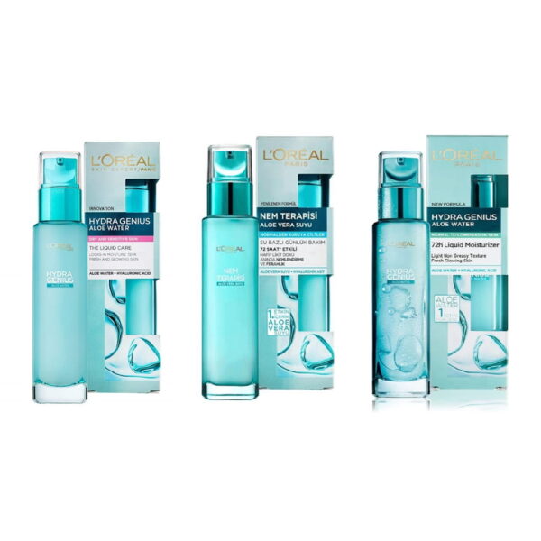 سرم صورت آبرسان لورال LOREAL مدل جینیوس - حجم 70 میل