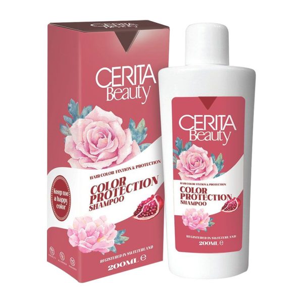شامپو محافظ رنگ مو سریتا مدل beauty حجم 200 میلی لیتر