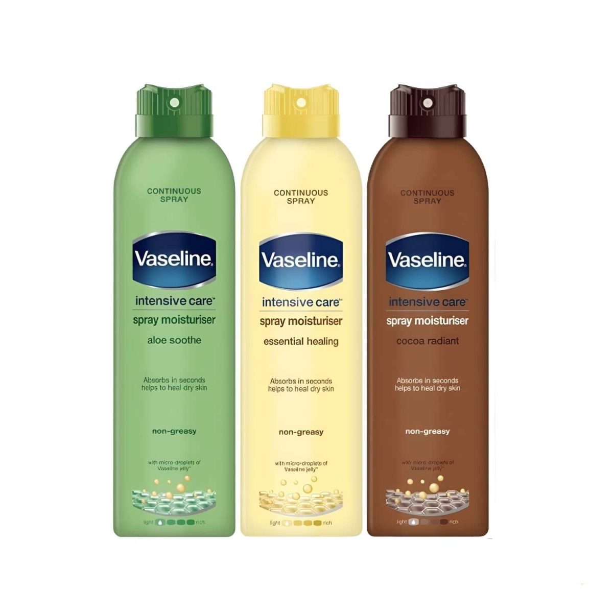 اسپری آبرسان بدن وازلین VASELINE - جور - Image 1