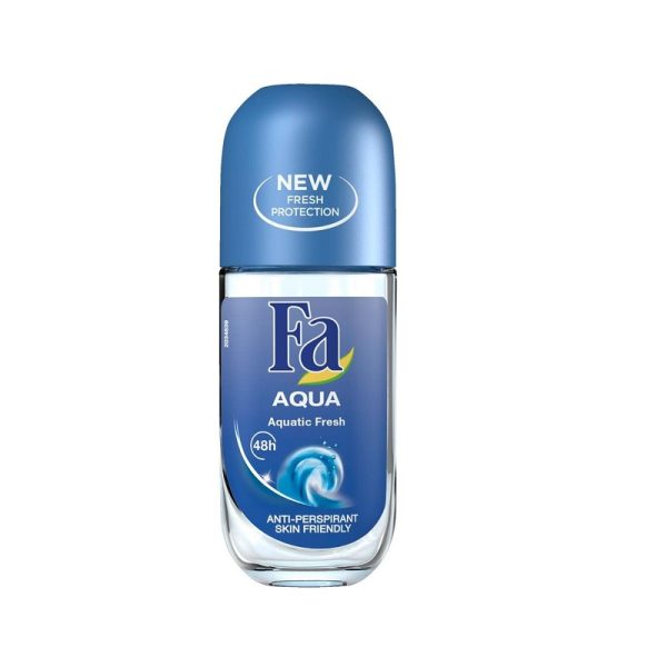 مام رول فا Fa زنانه مدل Aqua آبی حجم 50 میلی لیتر