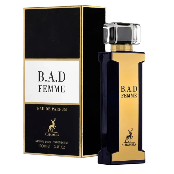 ادکلن الحمرا (ALHAMBRA) مدل BAD FEMME حجم 100 میل