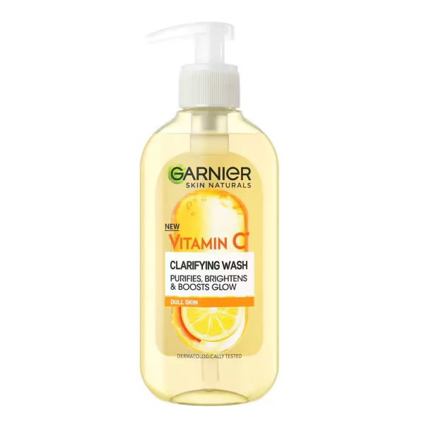 ژل شستشو گارنیر GARNIER مدل VITAMIN C فرانسه - حجم 200 میل