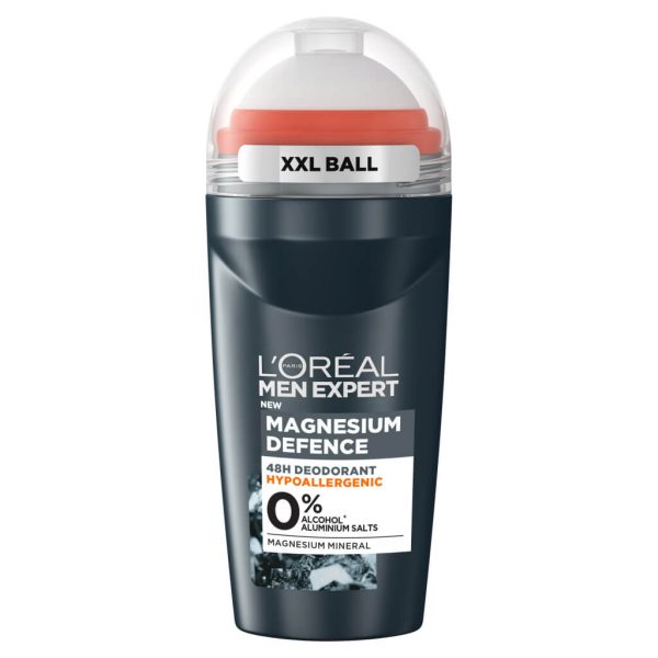 مام رول لورآل Loreal مردانه مدل MAGNESIUM DEFENCE حجم 50 میلی لیتر