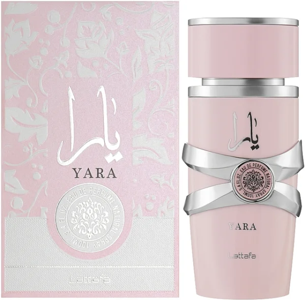 ادکلن لطافه LATTAFA - مدل یارا YARA - حجم 100 میل - صورتی