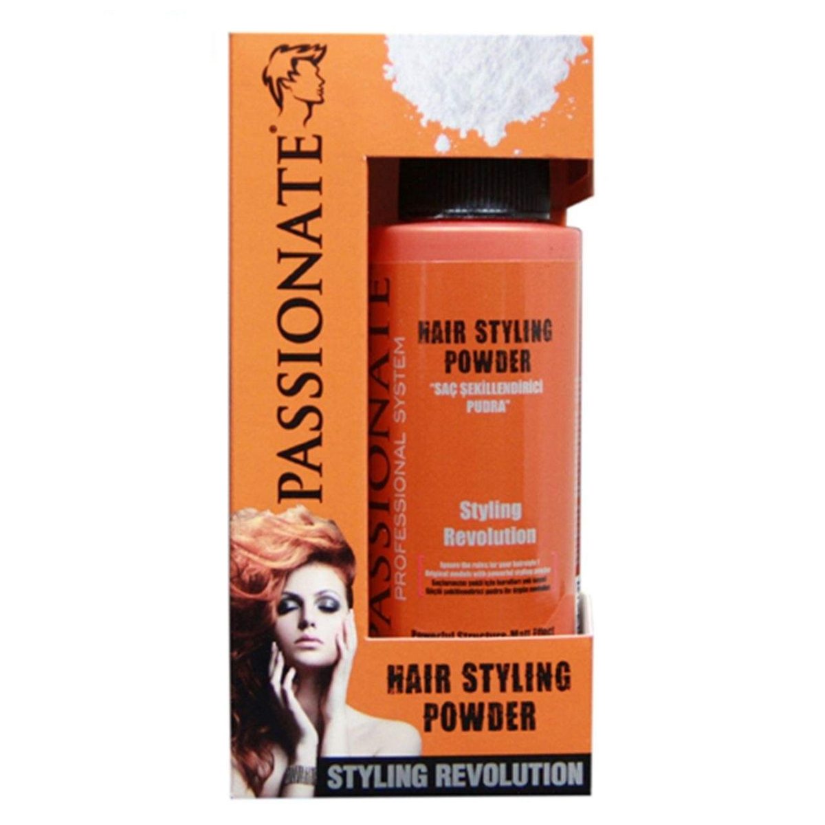 پودر حالت دهنده مو پشینت Passionate مدل STYLING REVOLUTION (نارنجی) - Image 1