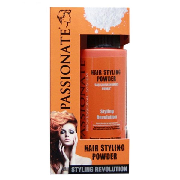پودر حالت دهنده مو پشینت Passionate مدل STYLING REVOLUTION (نارنجی)