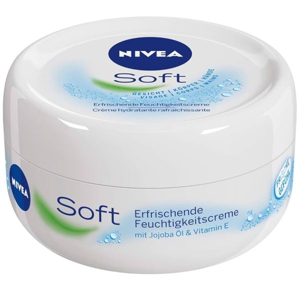 کرم مرطوب کننده نیوا Nivea مدل Soft حجم 200 میلی گرم