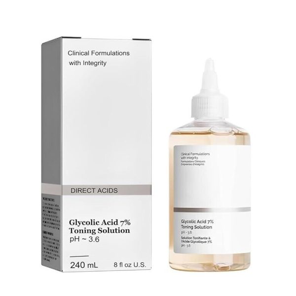 تونر صورت اوردینری ORDINARY مدل گلیکولیک اسید GLYCOLIC ASID 7% حجم 240 میل