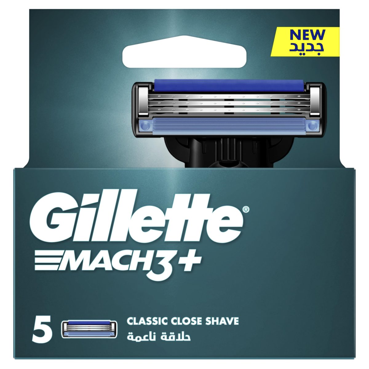 تیغ یدک GILLETTE مدل MACH3 بسته 5 عددی - Image 1