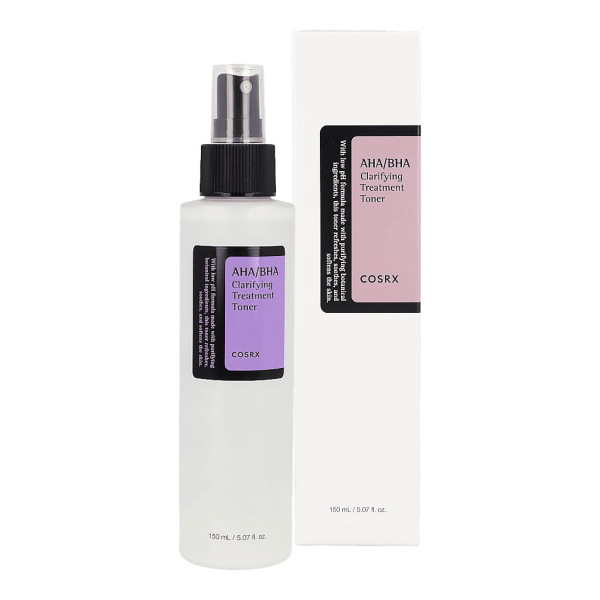 تونر کوزارکس COSRX مدل AHA/BHA CLEARIFYING TREATMENT TONER حجم 150 میل
