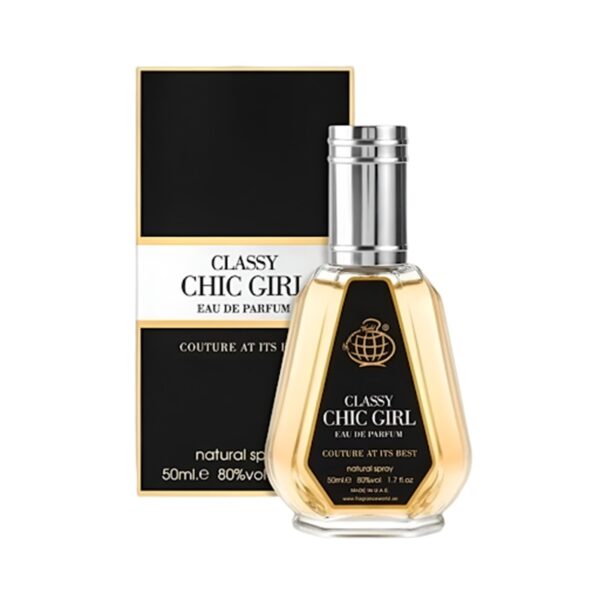 ادکلن فراگرنس ورد (Fragrance World) مدل CLASSY CHIC GIRL  - حجم 50 میل