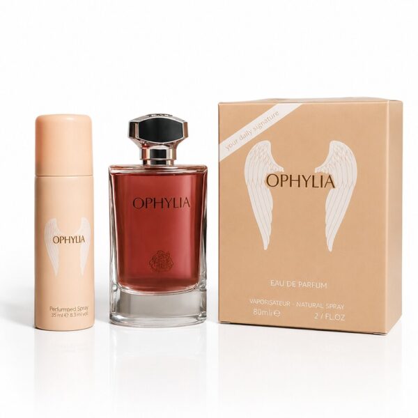 ادکلن فرگرانس ورد (fragrance world) مدل Ophylia اسپری دار حجم 80 میلی لیتر