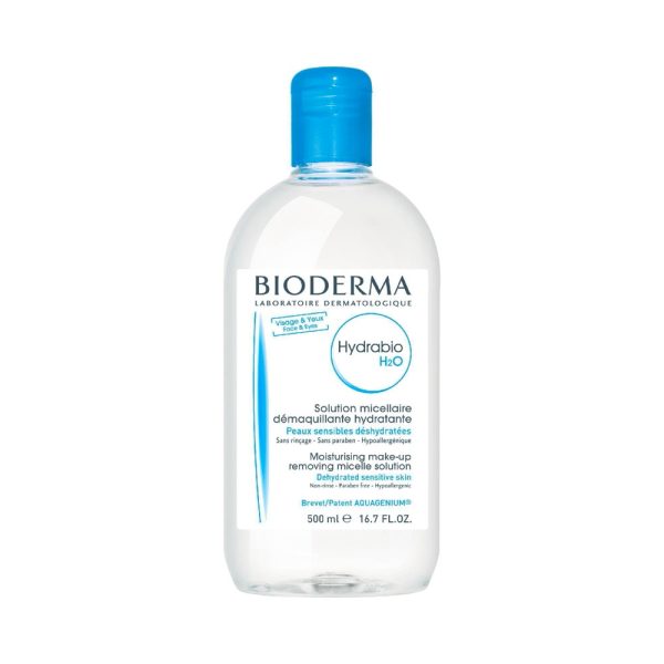 میسلار بیودرما BIODERMA مدل HYDRABIO H2O حجم 500 میل