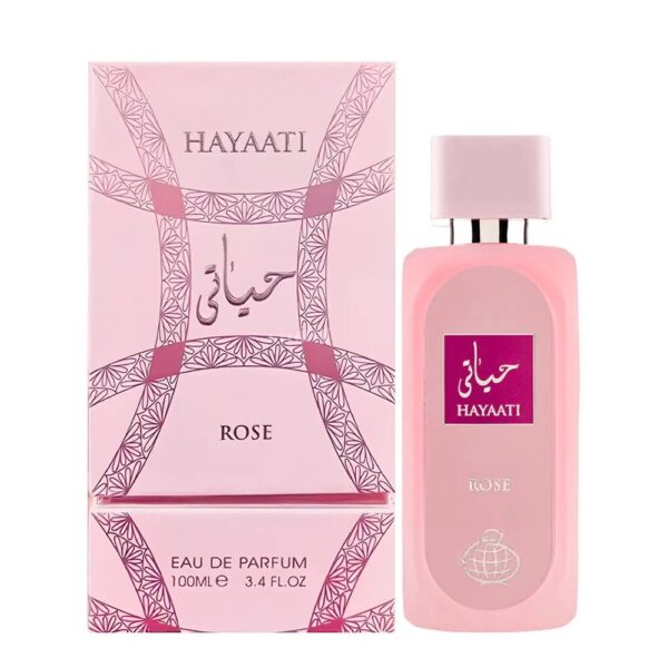 ادکلن فراگرنس ورد (Fragrance World) مدل حیاتی HAYAATI BEAU  صورتی حجم 100 میل