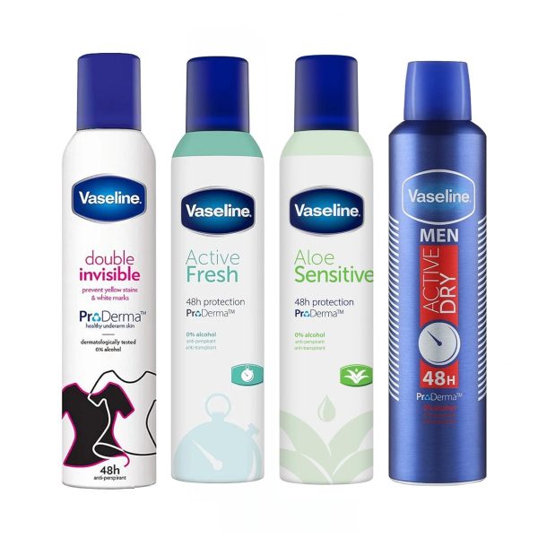 اسپری ضد تعریق VASELINE وازلین 250 میل