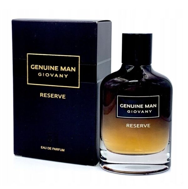ادکلن فراگرنس ورد (Fragrance World) مدل GENUINE MAN GIOVANY حجم 100 میل