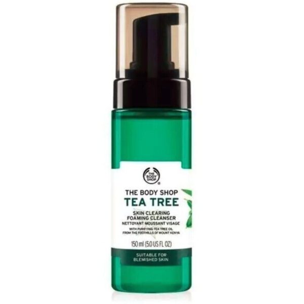 فوم شستشوی صورت BODY SHOP مدل TEA TREE - حجم 150 میل