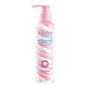 لوسیون بدن پمپی مارشمالو مدل SADOER و COLLAGEN - حجم 200 میلی لیتر