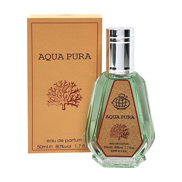 ادکلن فرگرانس مدل aqua pura حجم 50 میل