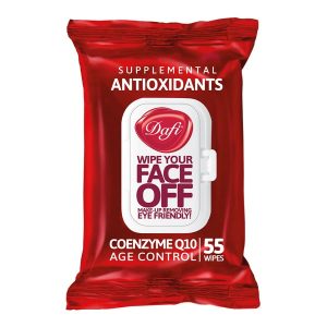 دستمال مرطوب دافی FACE OFF مدل Antioxidants درب دار 55 عددی