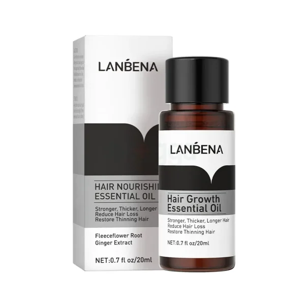 سرم مو تقویت کننده مو لانبنا HAIR POURISHING ESSENTIAL OIL حجم 20 میل