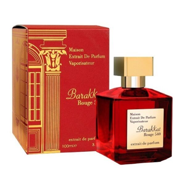 ادکلن فرگرانس ورد (Fragrance World) مدل BACCARAT ROUGE  قرمز حجم 100 میل