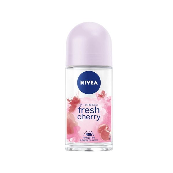 مام رول نیوآ NIVEA زنانه مدل Fresh Cherry حجم 50 میلی لیتر