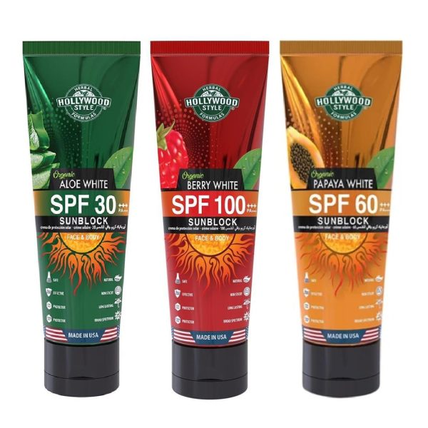 ضدآفتاب هالیوود  HOLLYWOOD SPF60/45 - حجم 100 میل