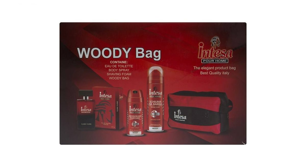 پک بهداشتی آقایان اینتسا مدل Woody Bag بسته 3 عددی - Image 2