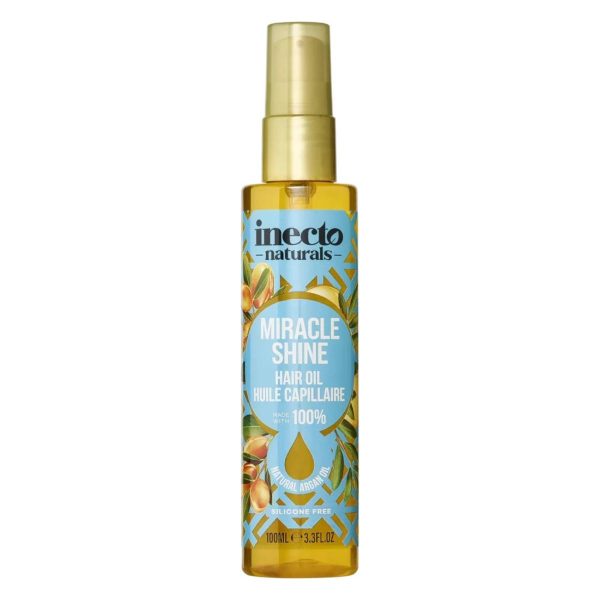 روغن مو اینکتو مدل MIRACLE SHINE حاوی روغن آرگان 100 میل