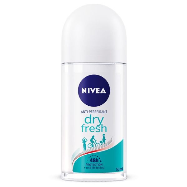 مام رول نیوآ NIVEA زنانه مدل Dry Fresh حجم 50 میلی لیتر