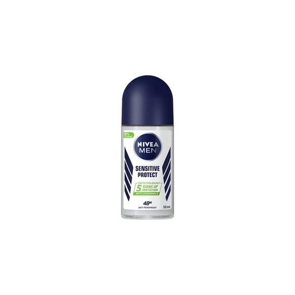 مام رول نیوآ NIVEA مردانه مدل sensitive protect حجم 50 میلی لیتر