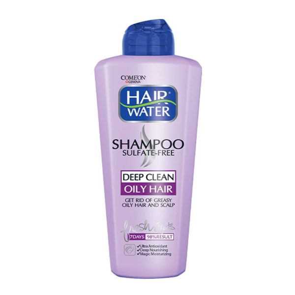 شامپو کامان مدل موهای چرب Oily Hair (بنفش) حجم 400 میلی لیتر